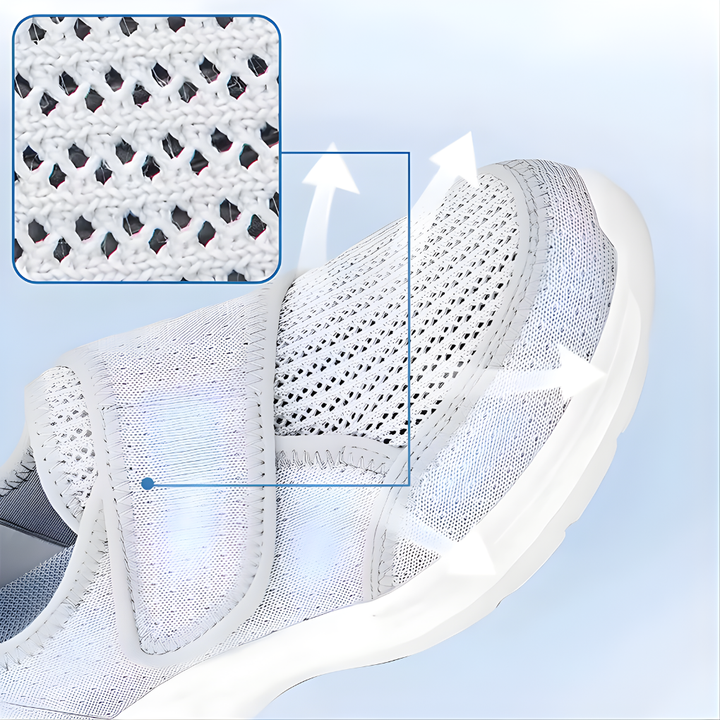 Støttende sko til kvinder til hævede fødder